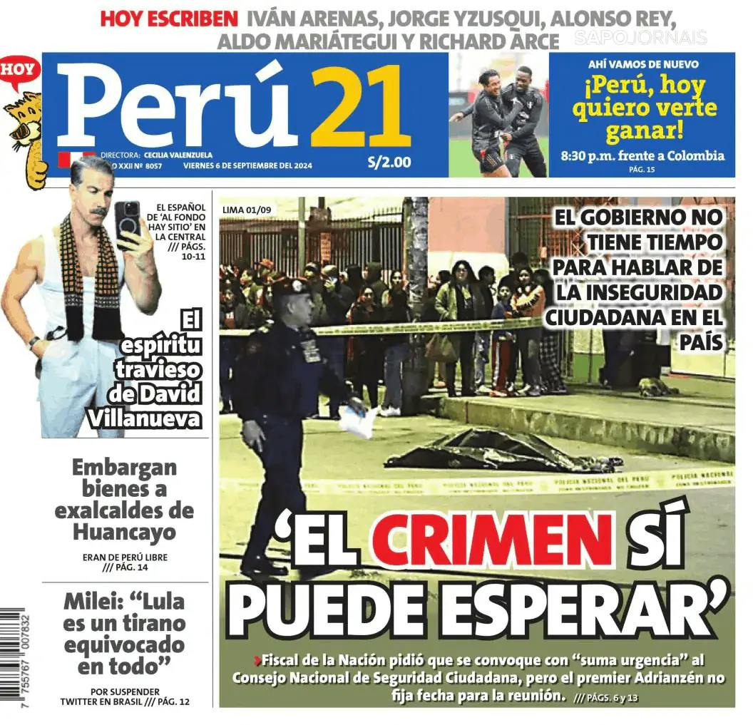 Capa Perú 21