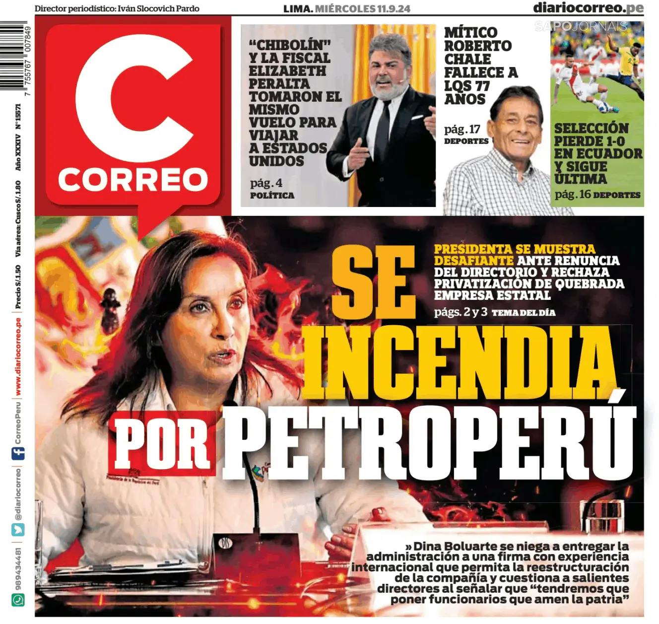 Capa Correo Edición Lima