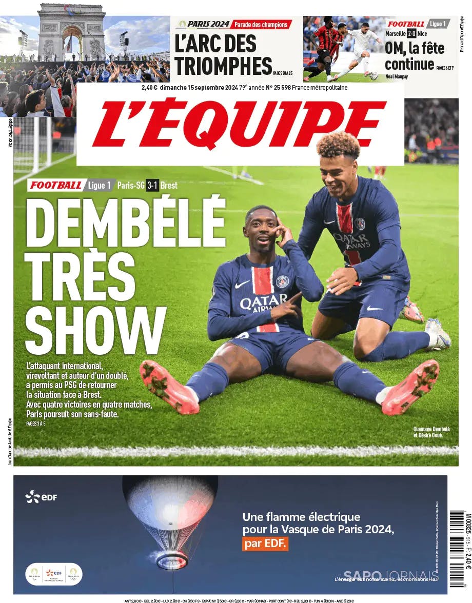 Capa L'Équipe