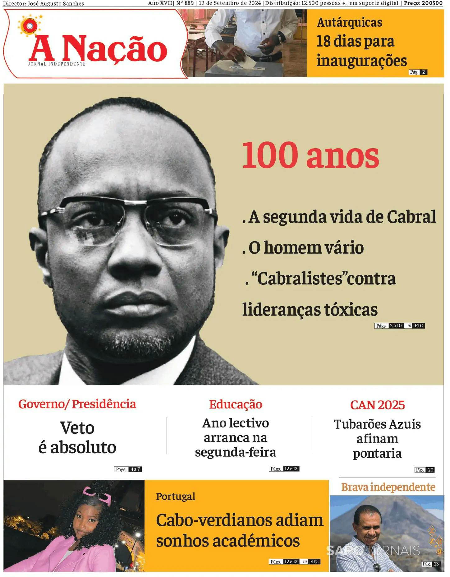 Capa A Nação