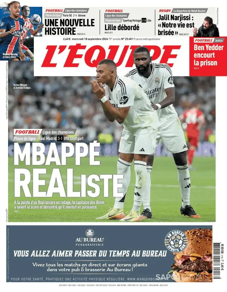 Capa L'Équipe