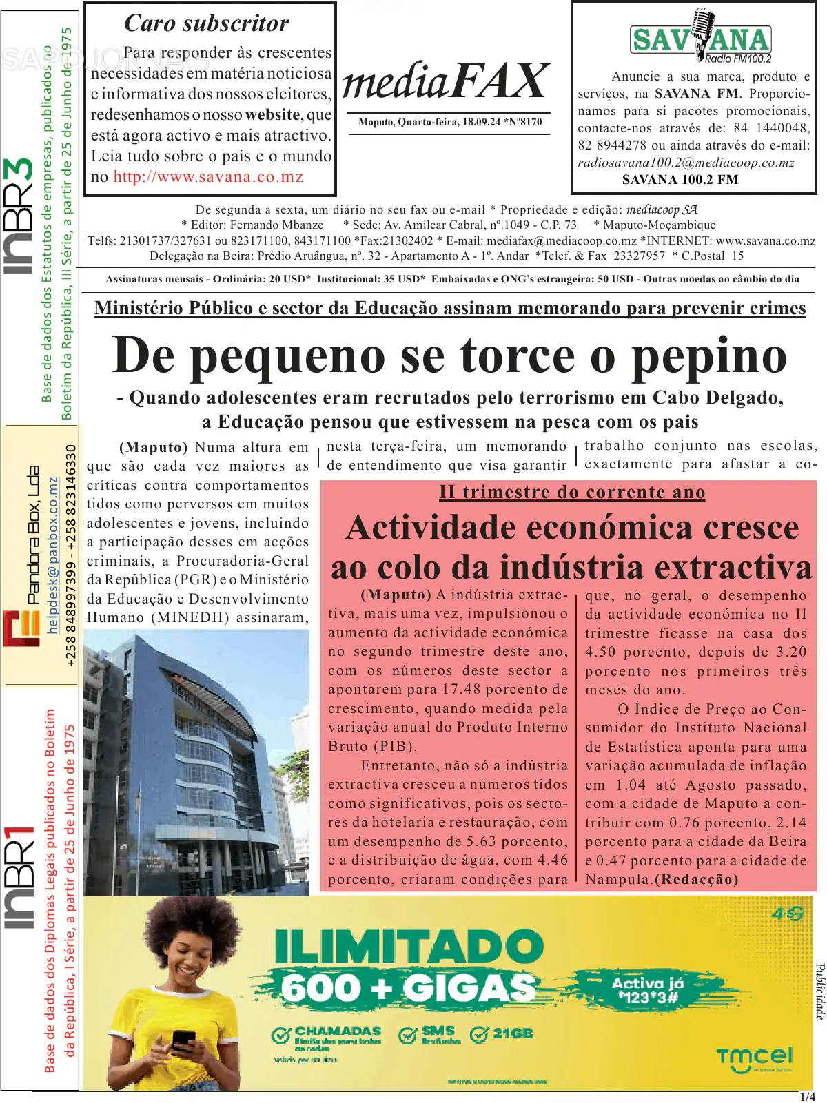 Capa Mediafax