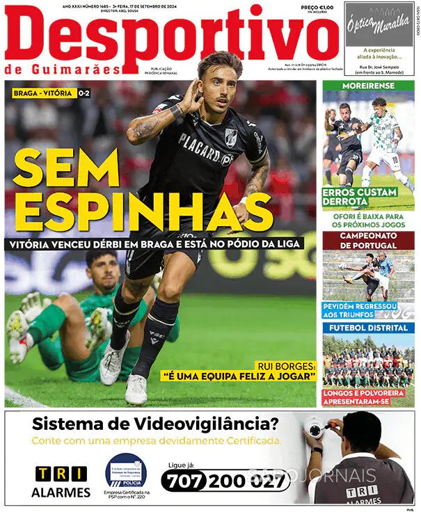 Capa Desportivo de Guimarães