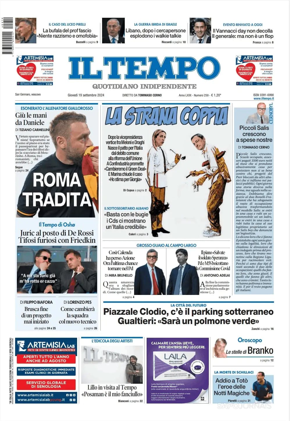 Capa Il Tempo