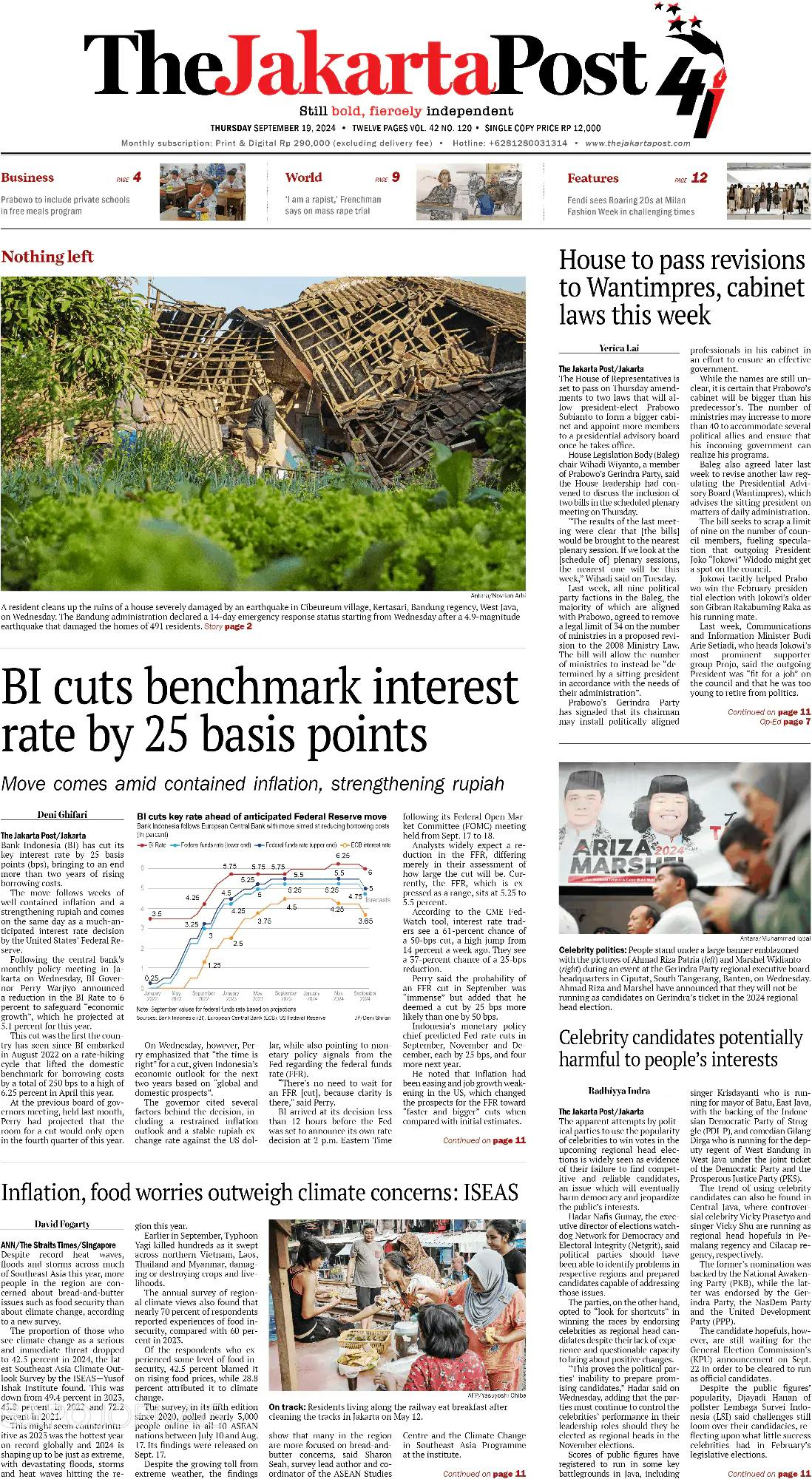 Capa The Jakarta Post