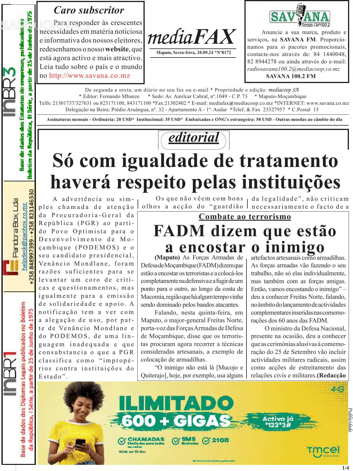 Capa Mediafax