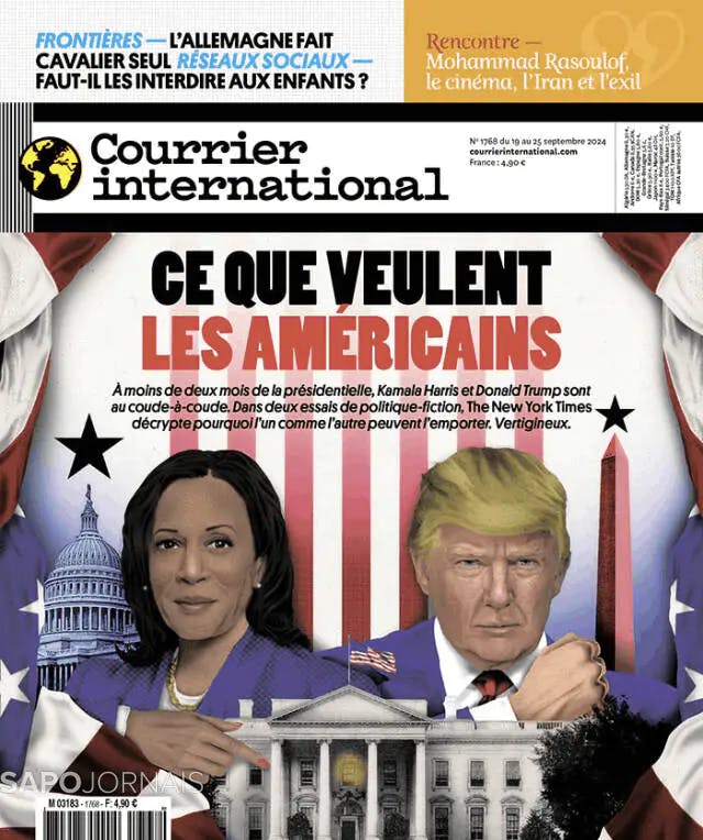 Capa Courrier International