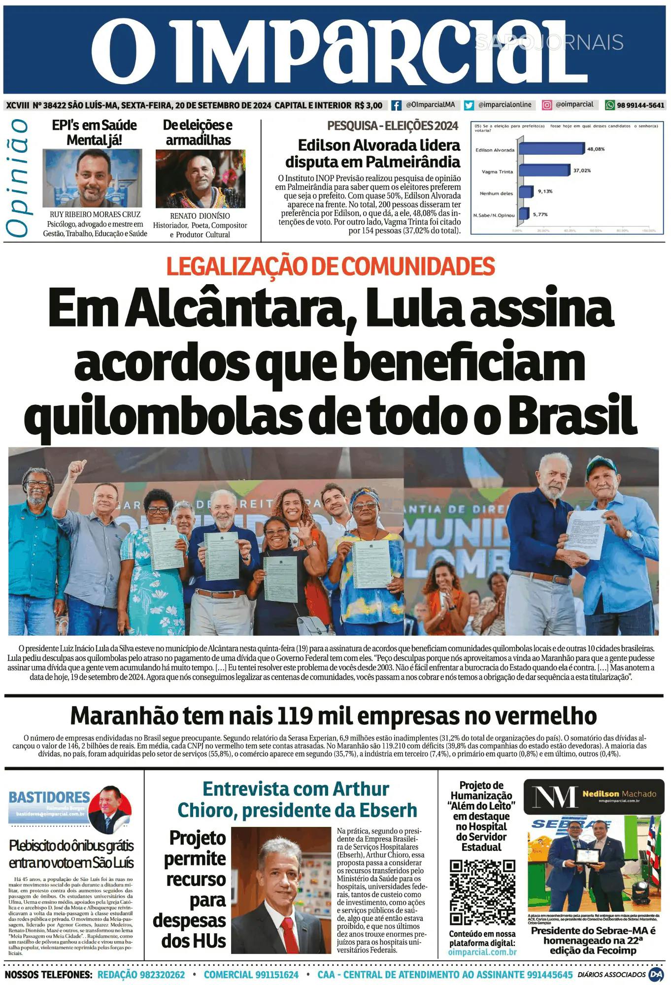 Capa O Imparcial