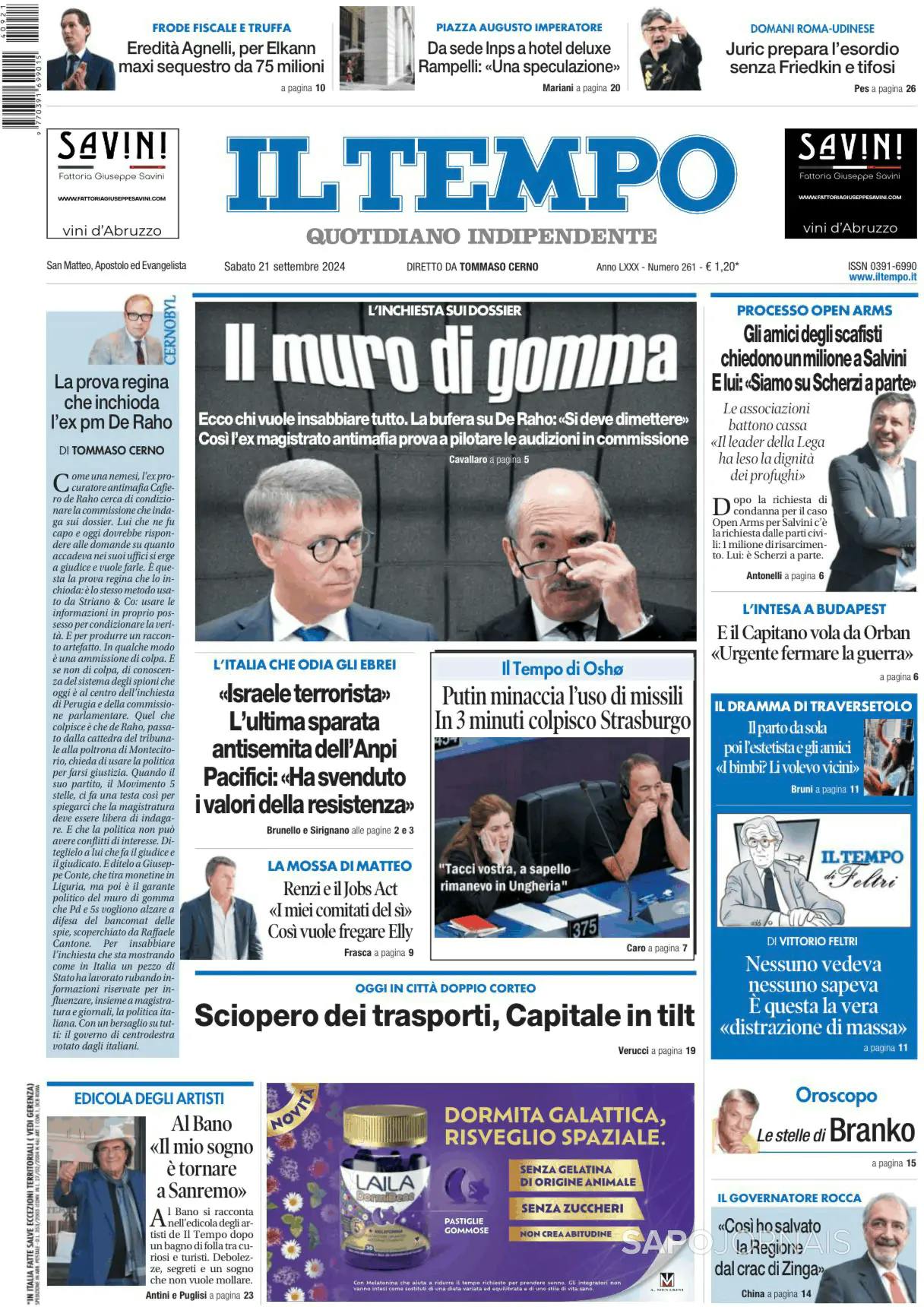 Capa Il Tempo