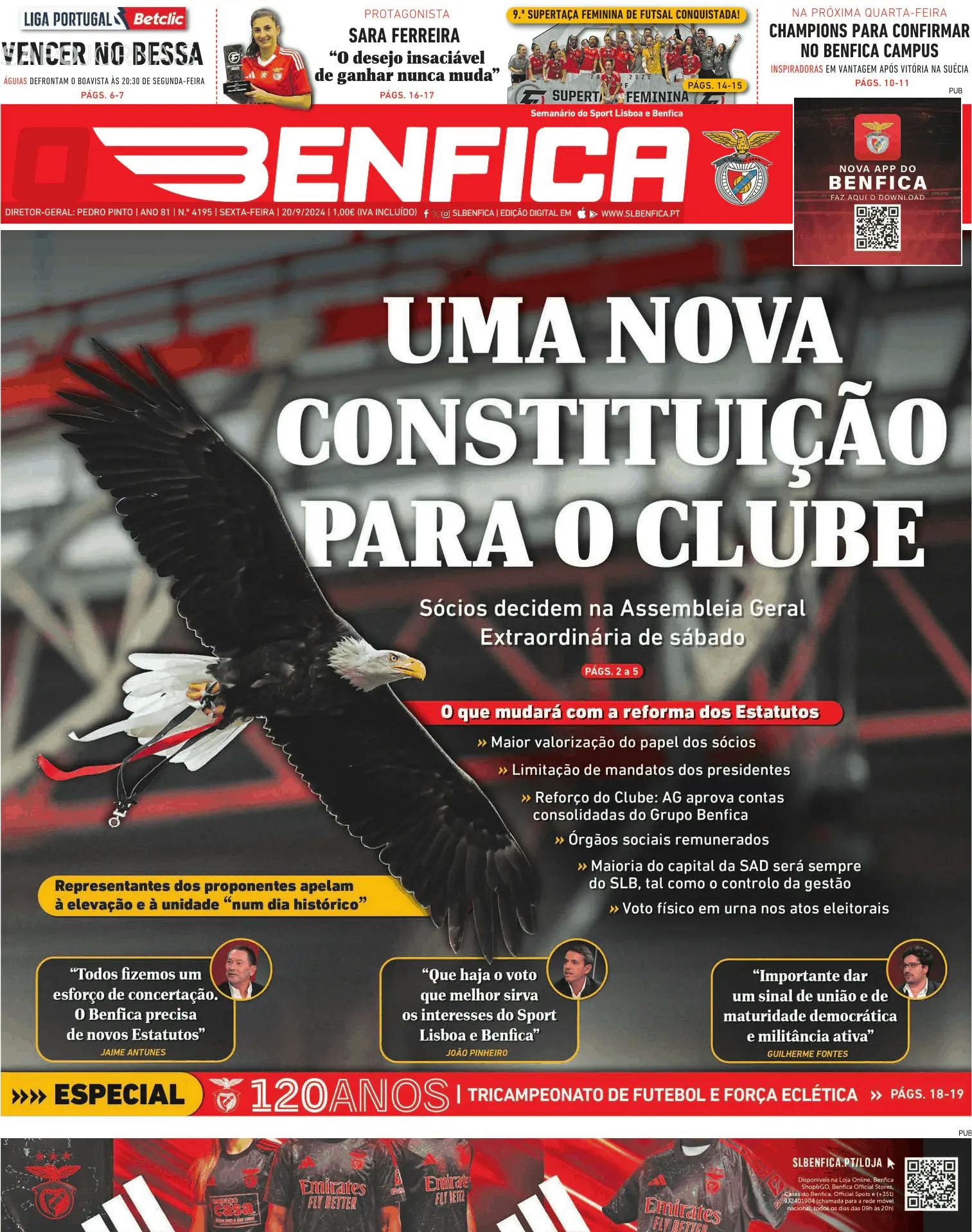 Capa O Benfica