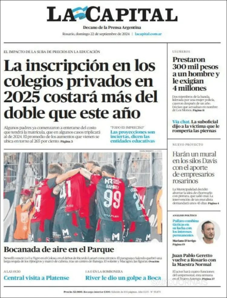 Capa La Capital