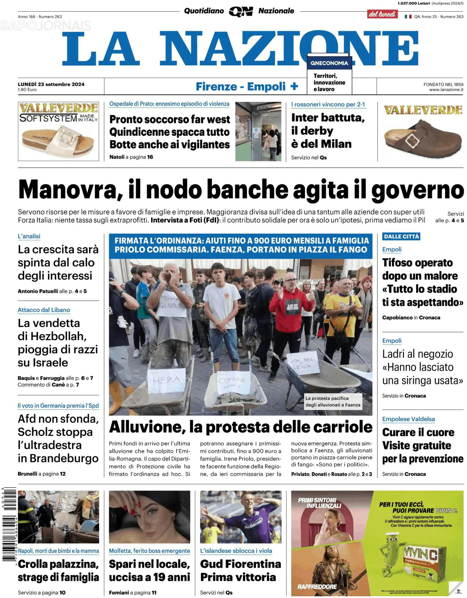 Capa La Nazione