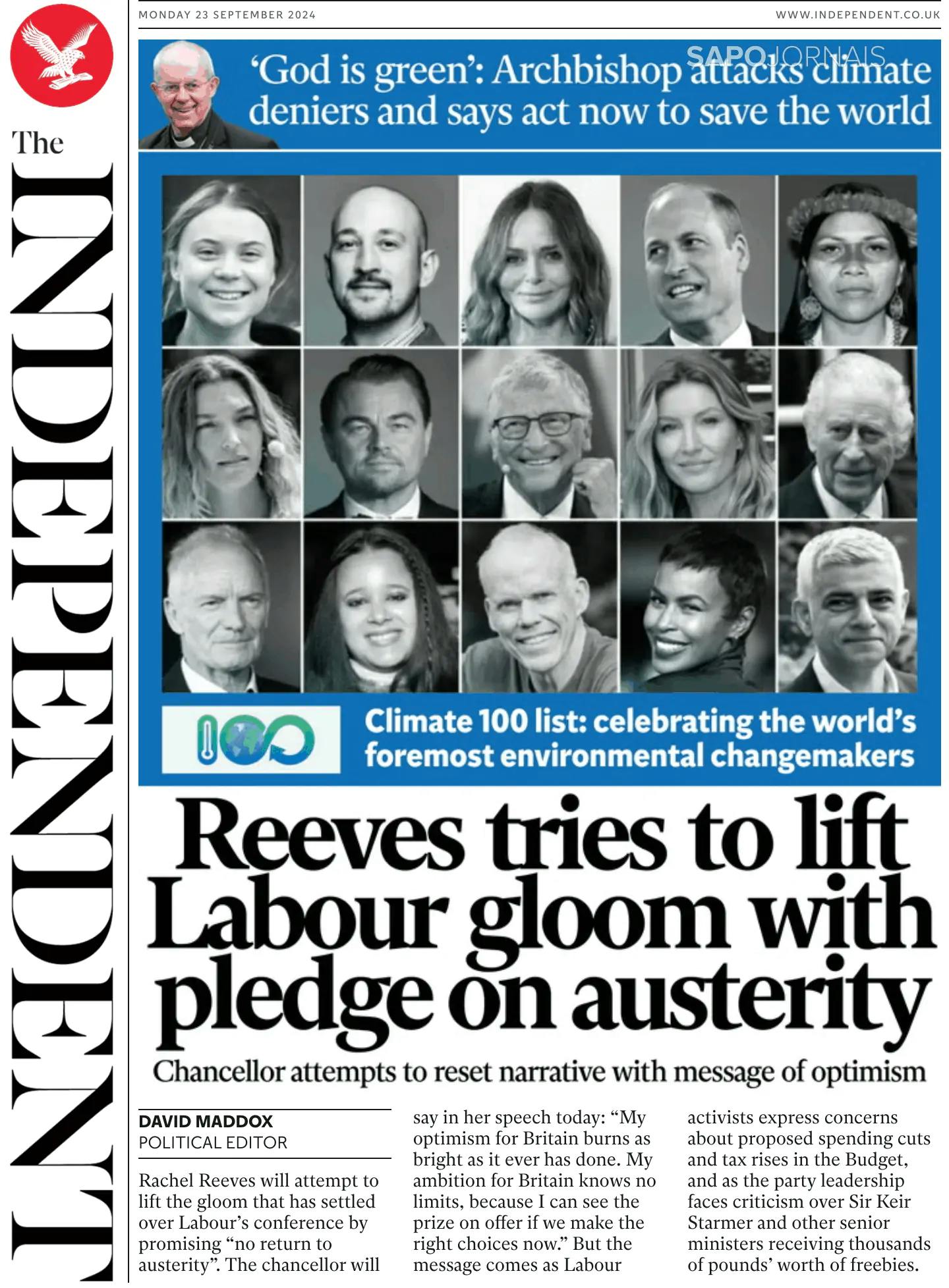 Capa The Independent