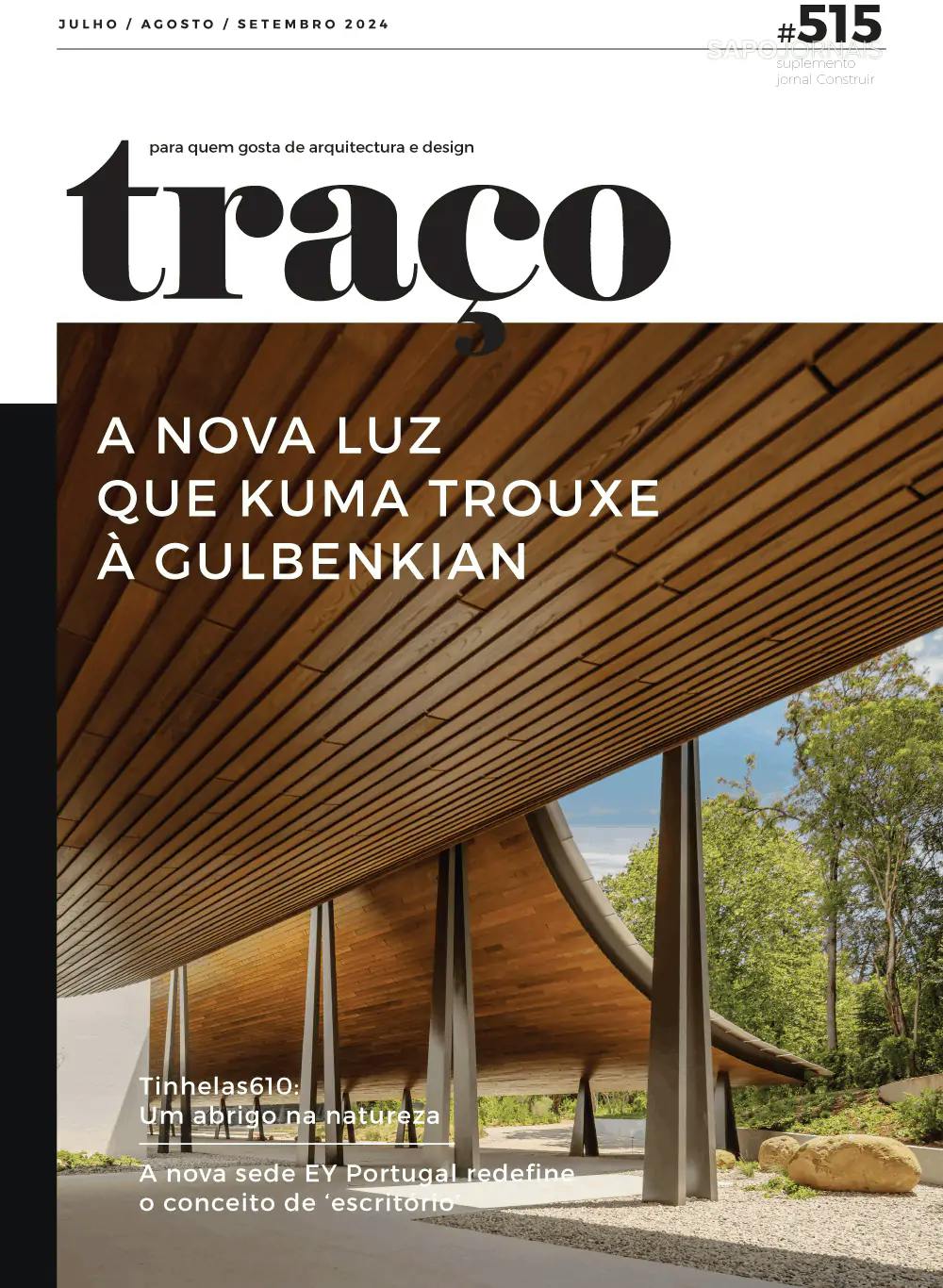 Capa TRAÇO - Arquitectura e Design