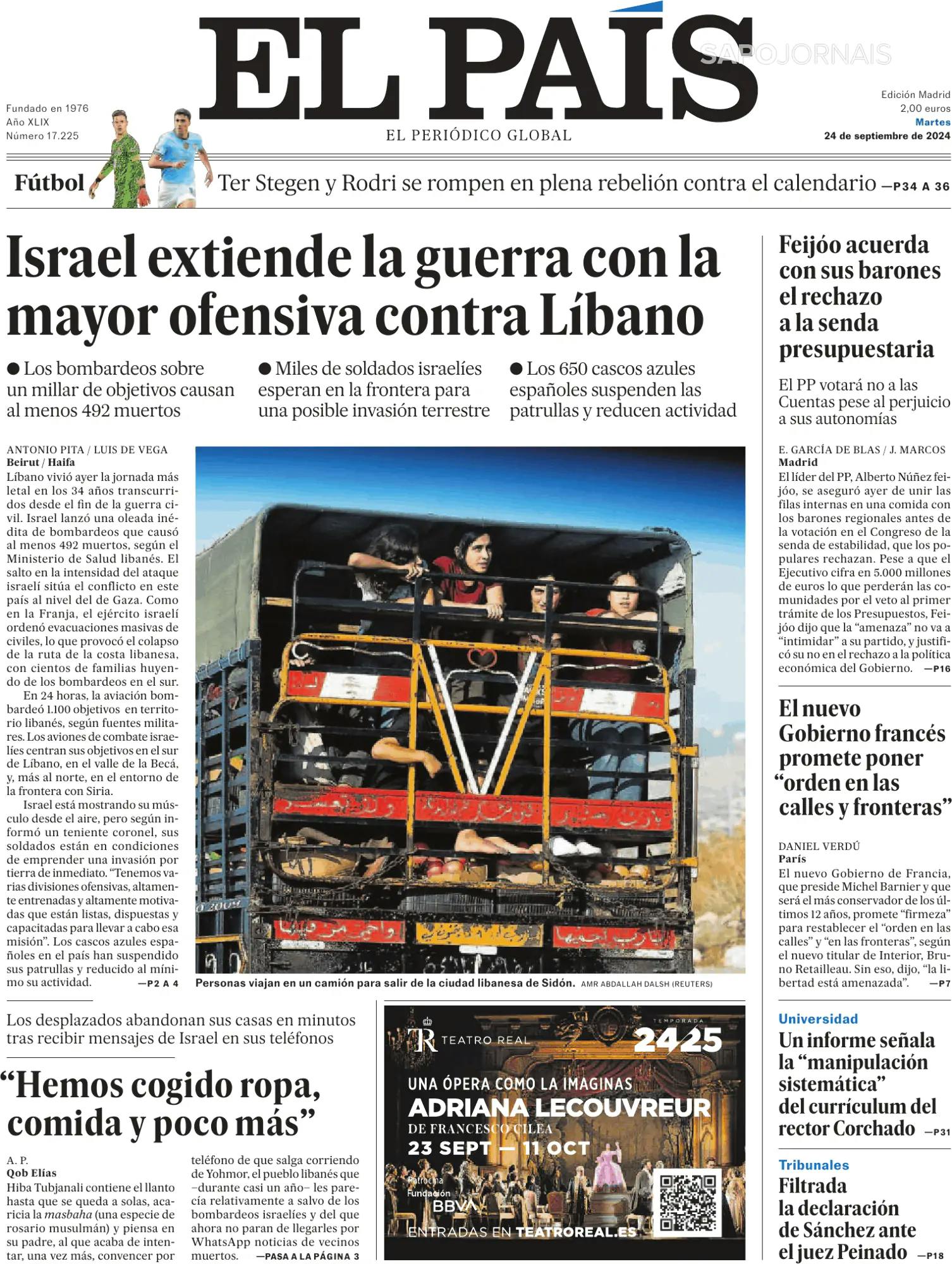 Capa El País