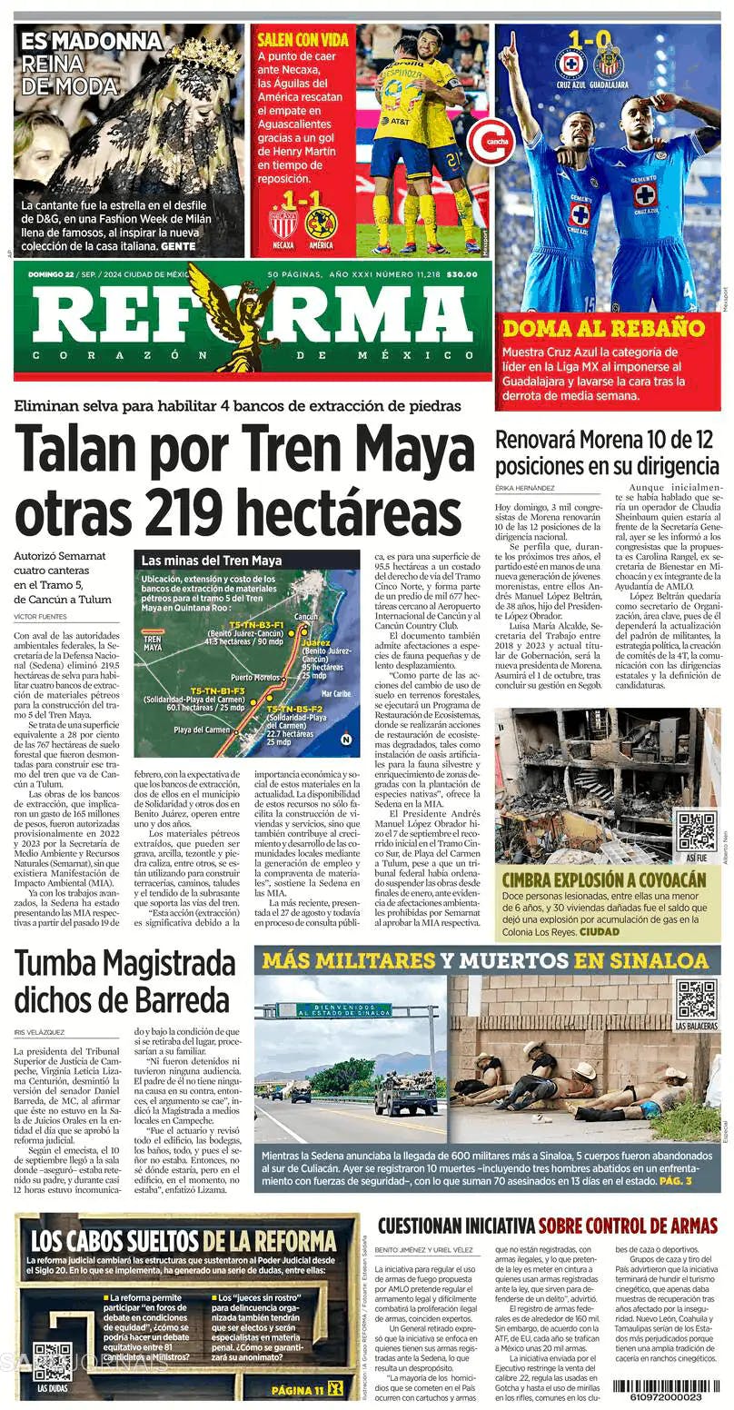 Capa Reforma