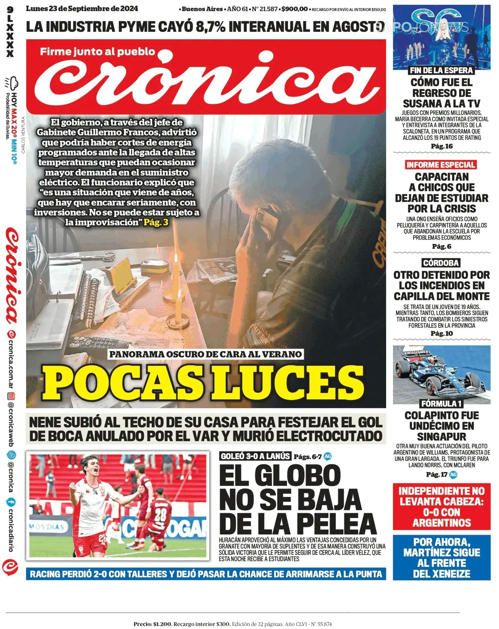 Capa Crónica