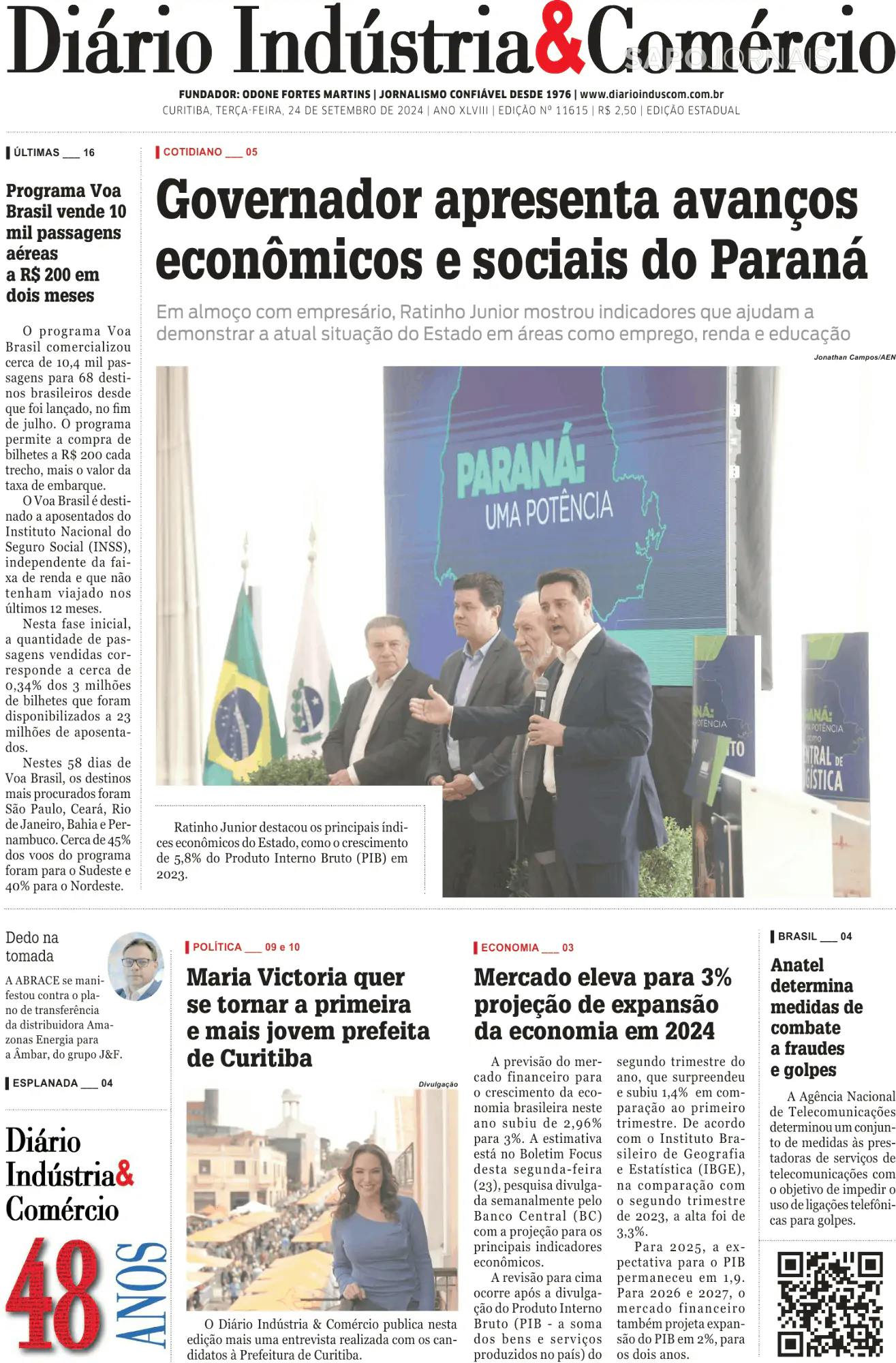 Capa Diário Indústria & Comércio