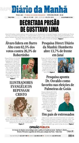 Capa Diário da Manhã