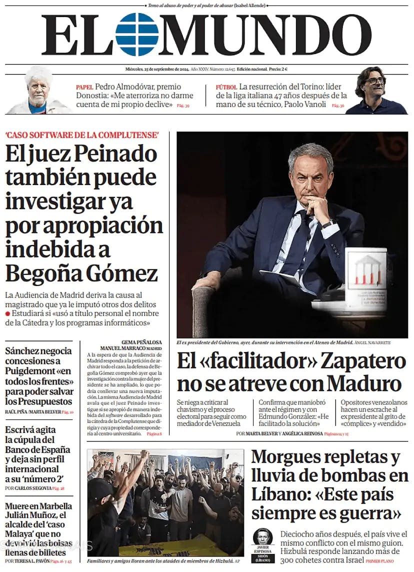 Capa El Mundo