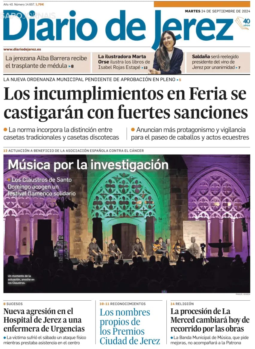 Capa Diario de Jerez