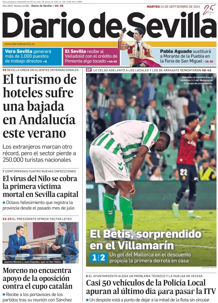 Capa Diario de Sevilla