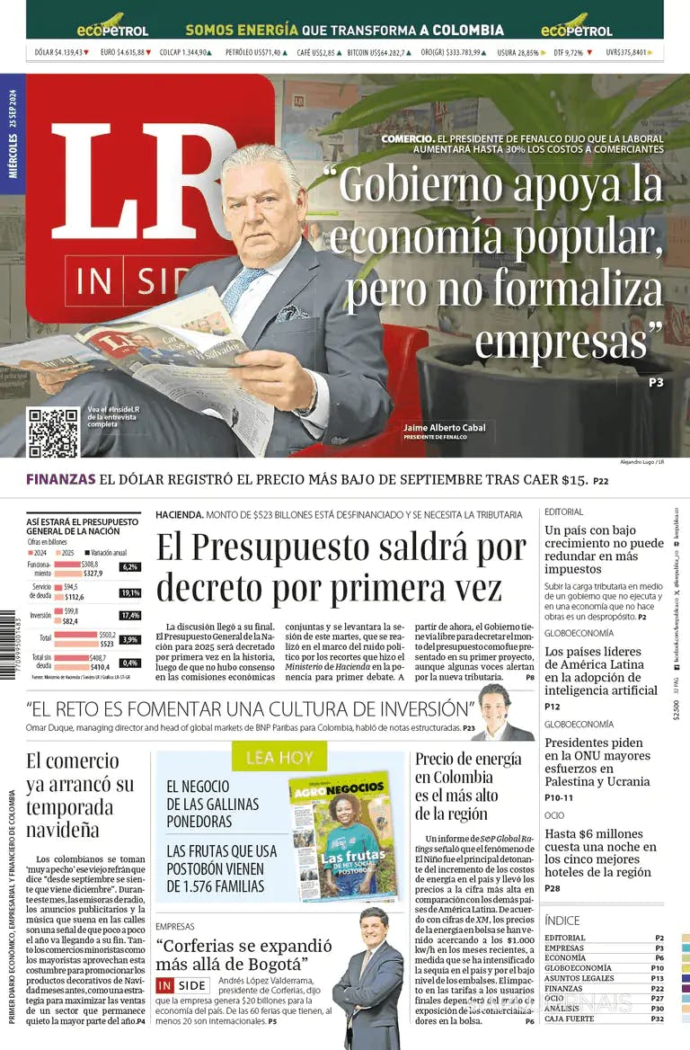 Capa La Republica