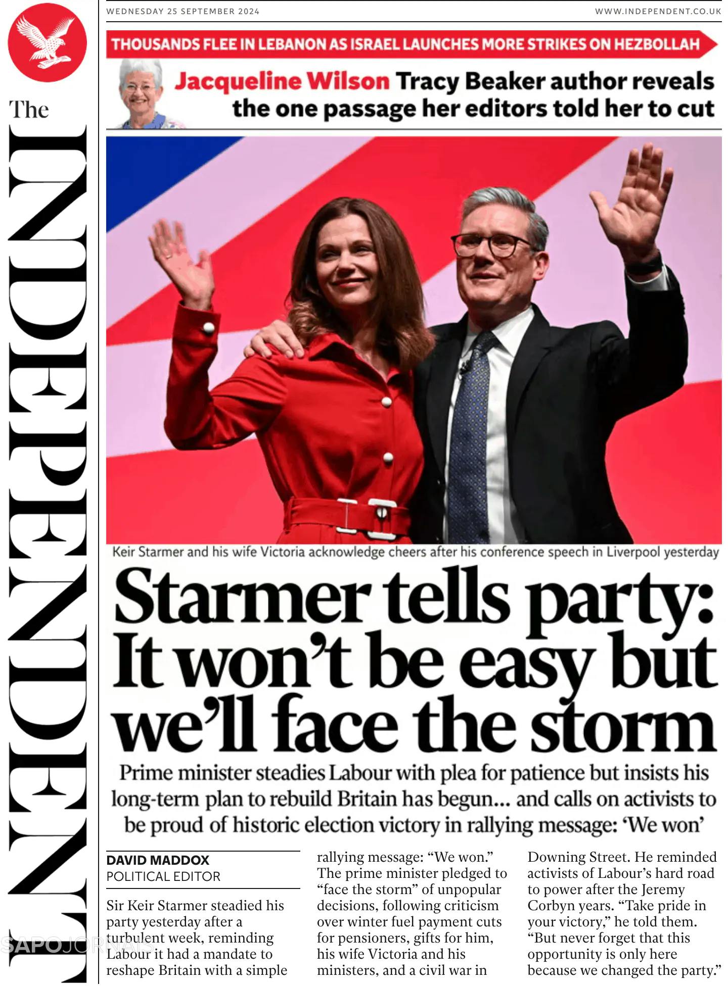 Capa The Independent