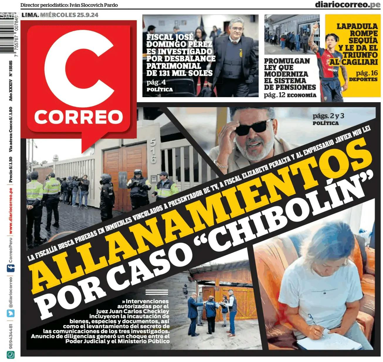 Capa Correo Edición Lima