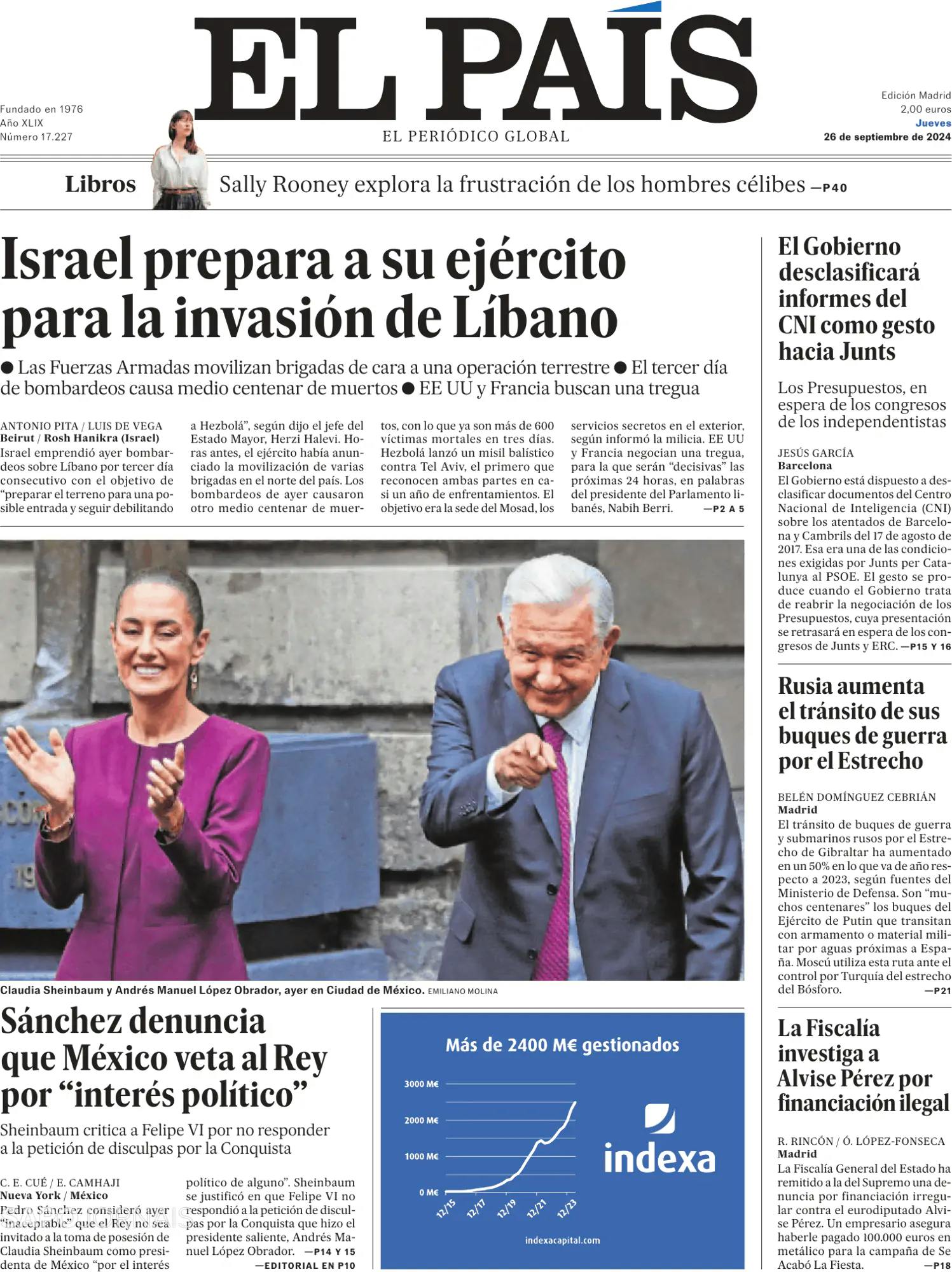 Capa El País