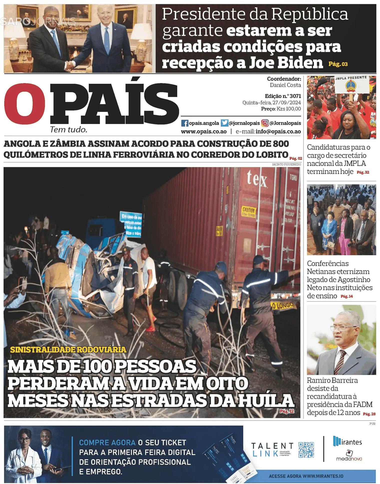 Capa O País