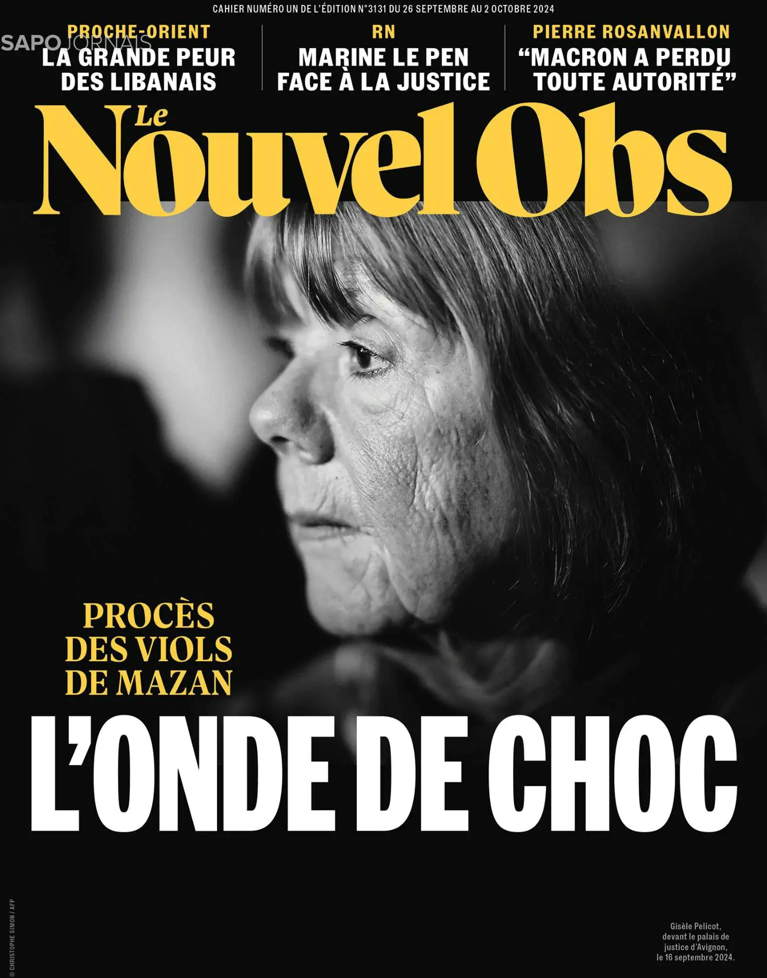 Capa Le Nouvel Observateur