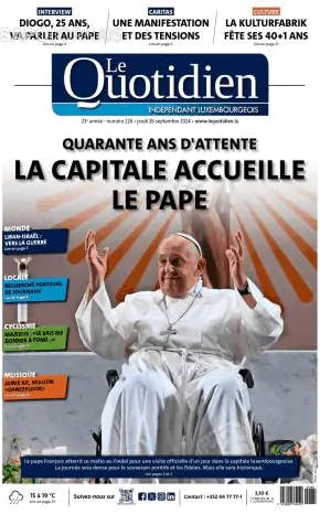 Capa Le Quotidien