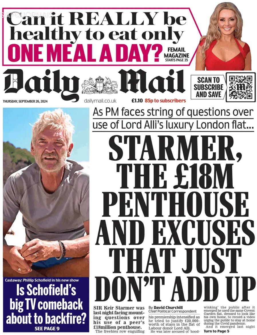 Capa Daily Mail