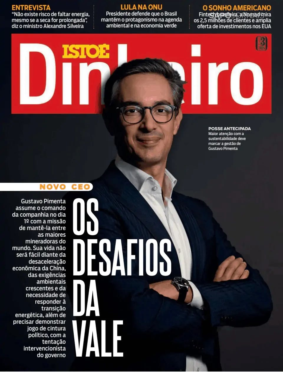 Capa Istoé Dinheiro