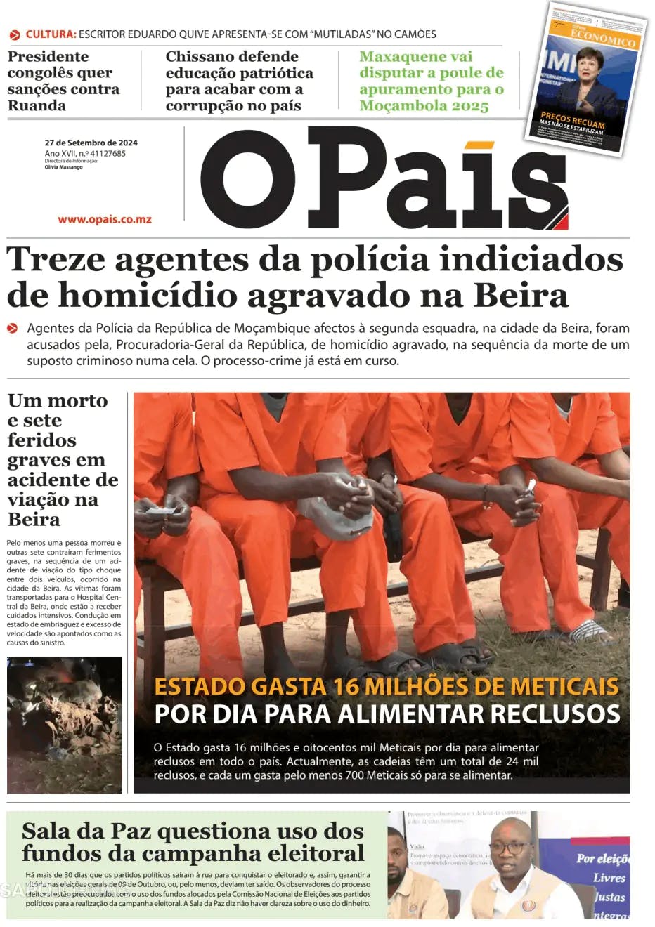 Capa O País