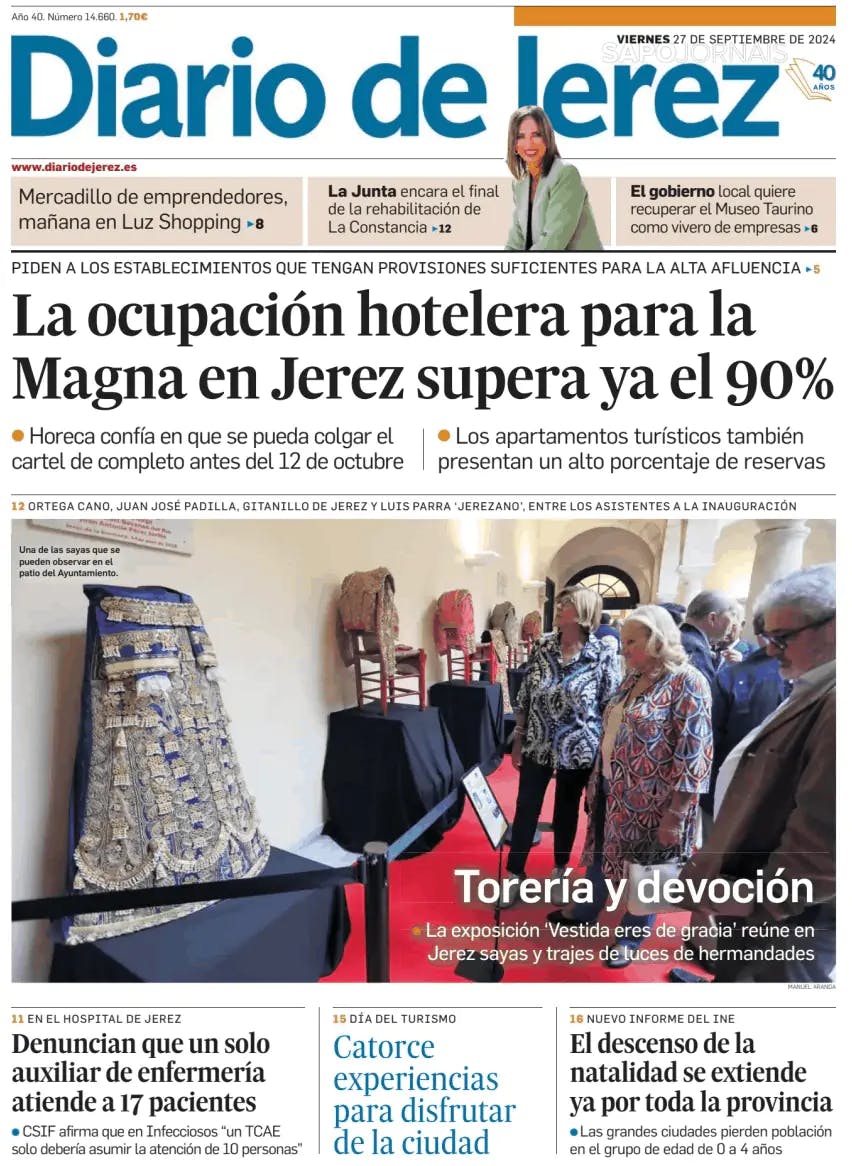 Capa Diario de Jerez