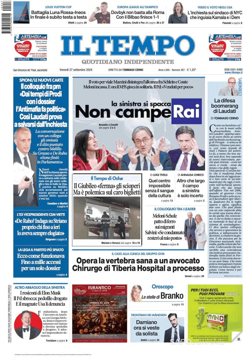 Capa Il Tempo