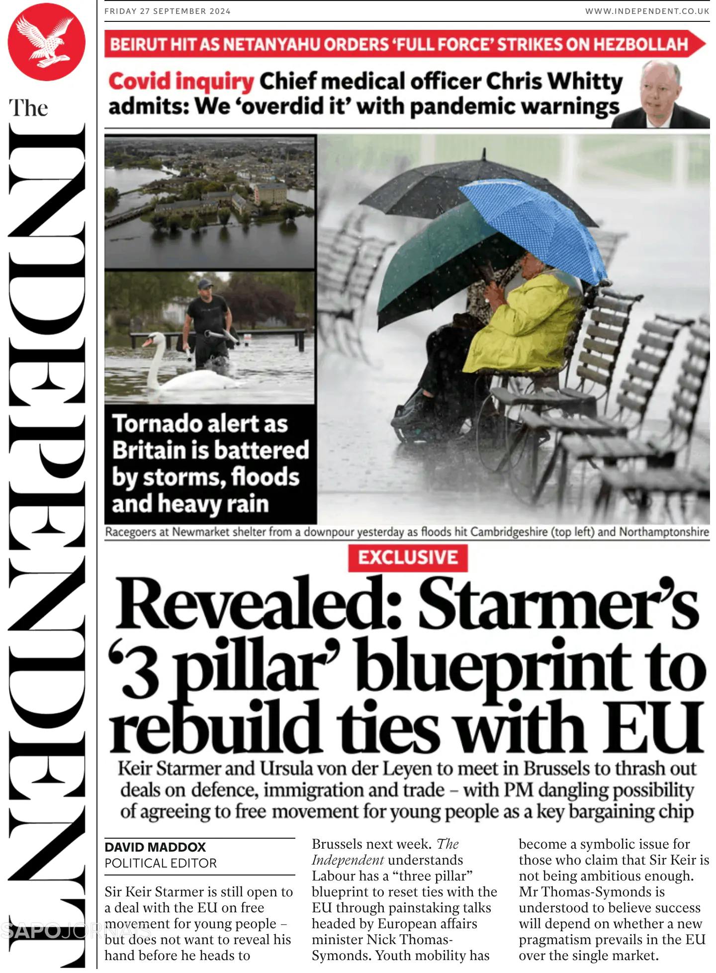 Capa The Independent