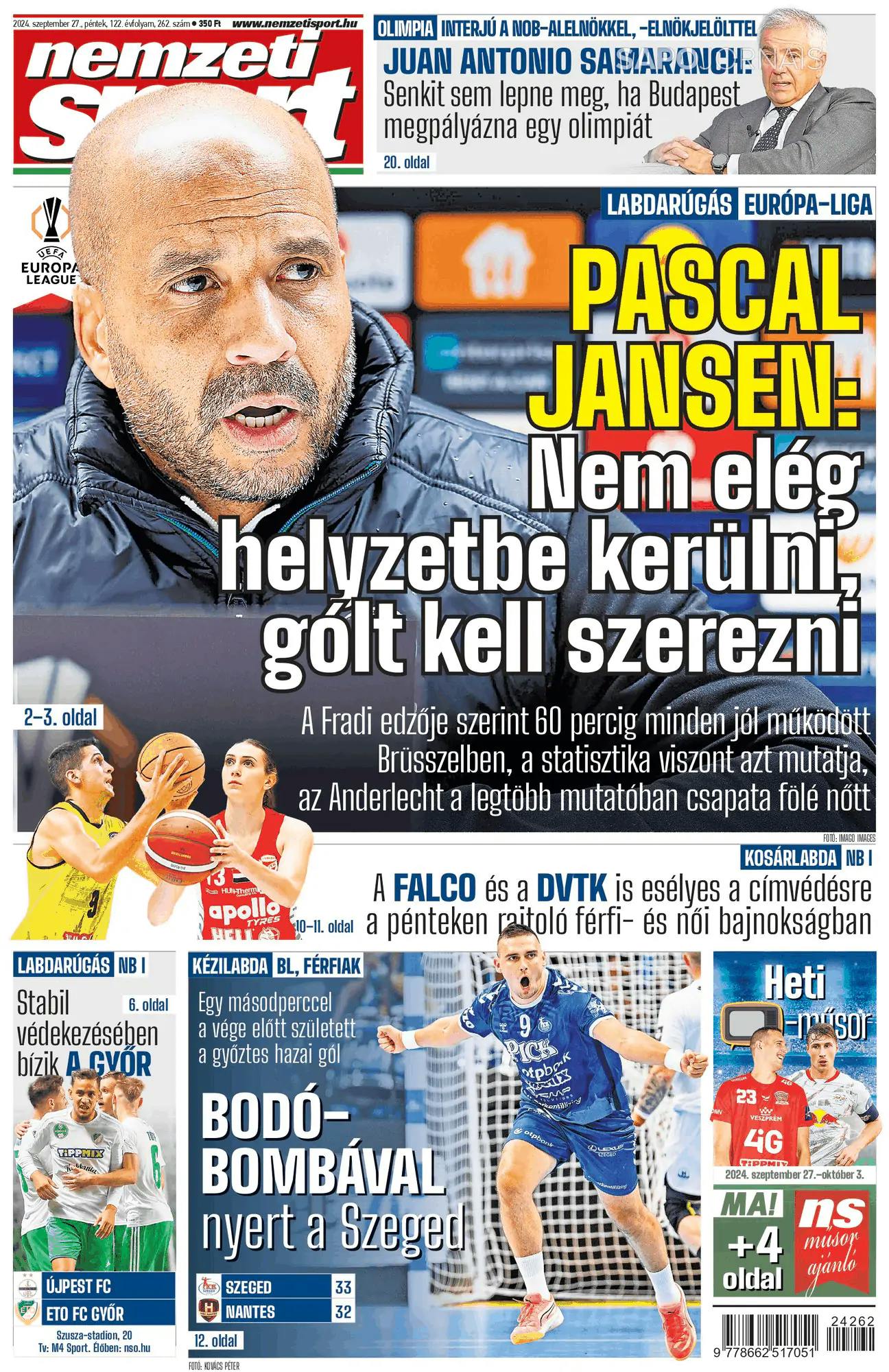 Capa Nemzeti Sport