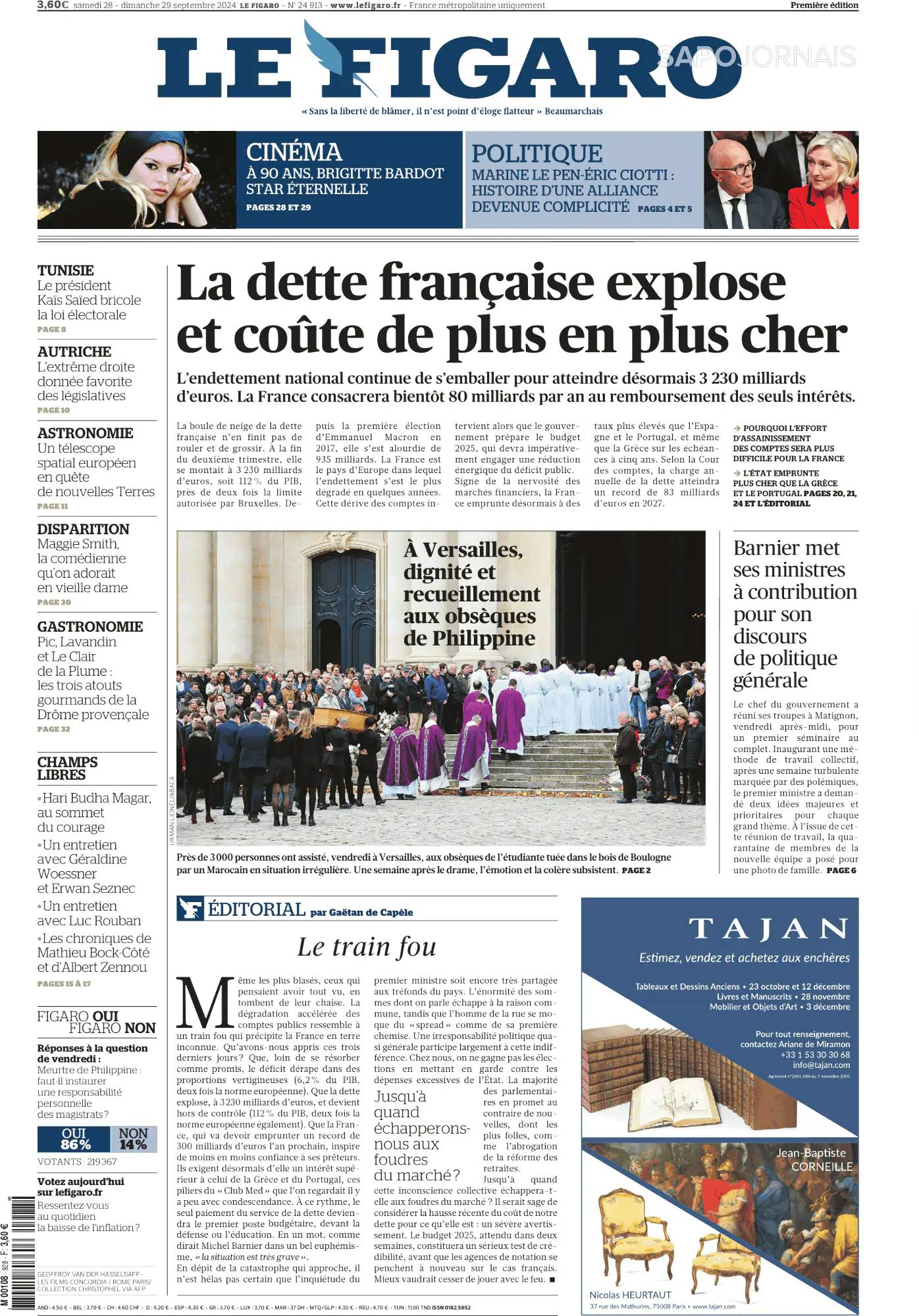 Capa Le Figaro