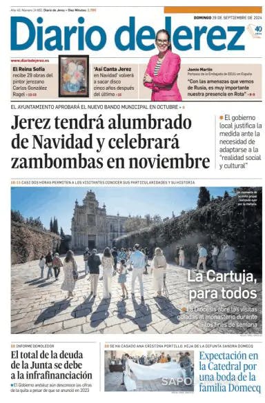 Capa Diario de Jerez