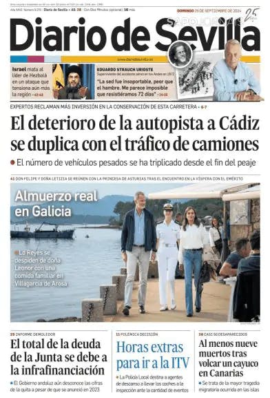 Capa Diario de Sevilla