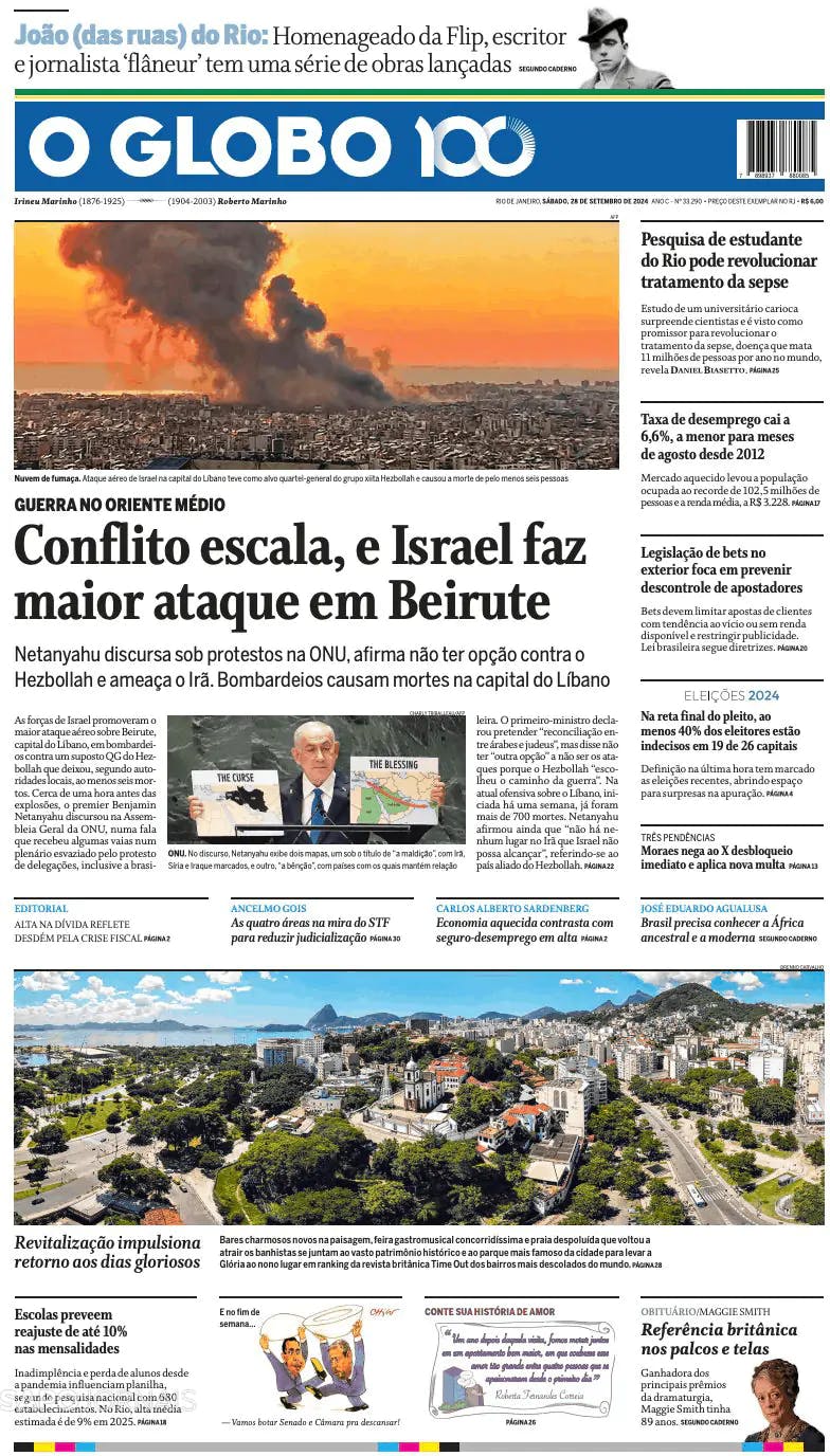 Capa O Globo