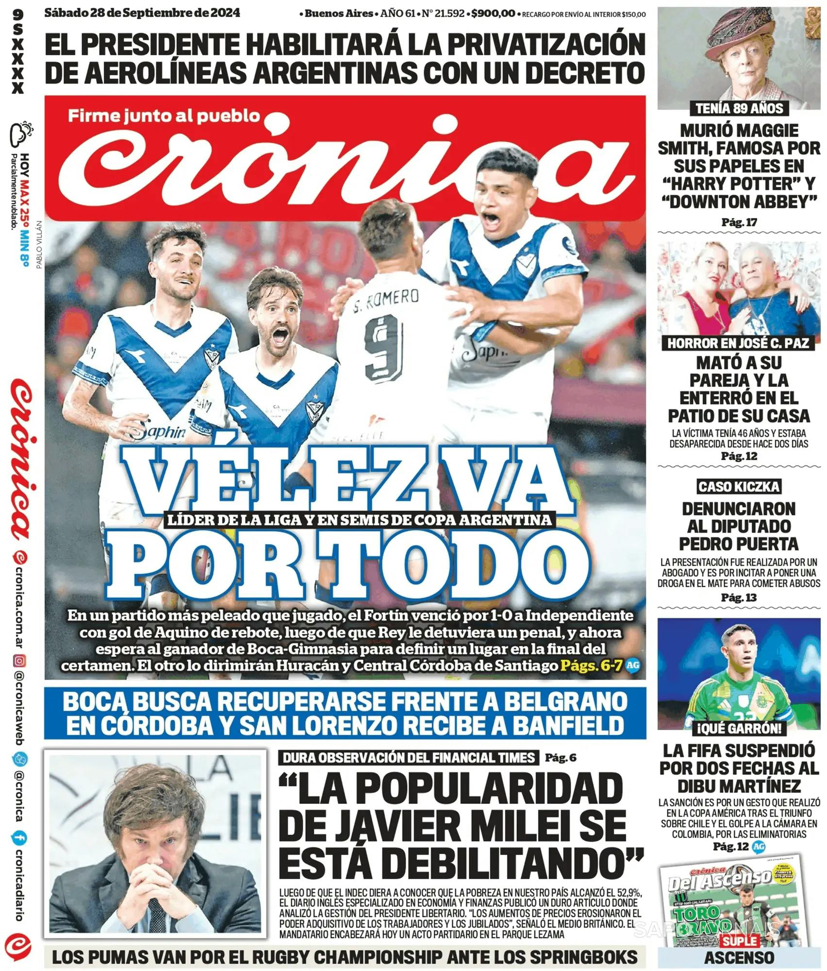 Capa Crónica