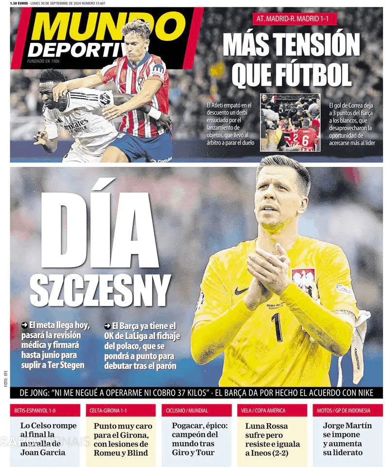 Capa Mundo Deportivo