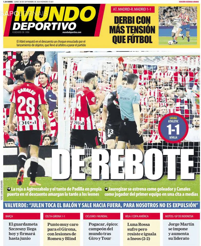 Capa Mundo Deportivo (Bizkaia-Araba)