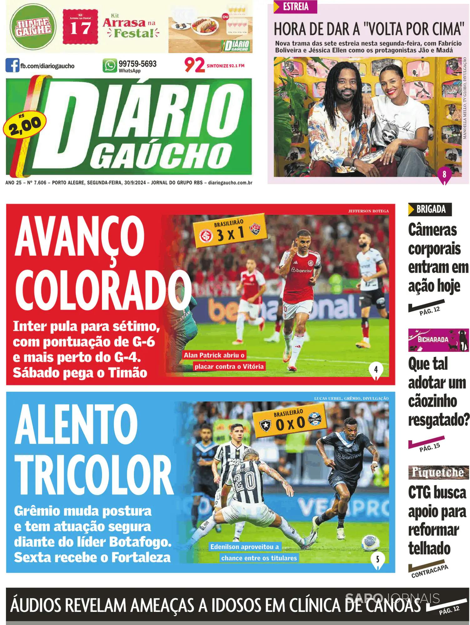 Capa Diário Gaúcho