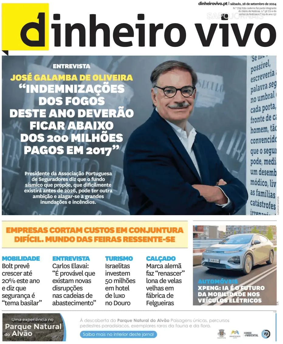 Capa Dinheiro Vivo DN/JN