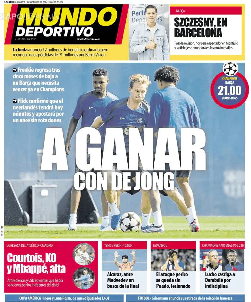 Capa Mundo Deportivo